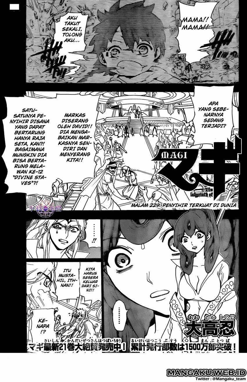 Magi – Labyrinth of Magic chapter 229